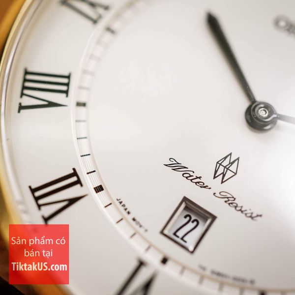 cọc giờ số la mã Orient FGW0100FW