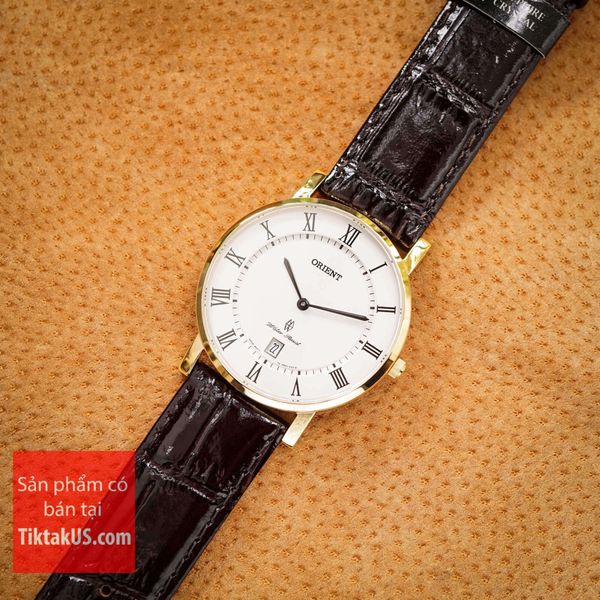 dây da đồng hồ Orient FGW0100FW