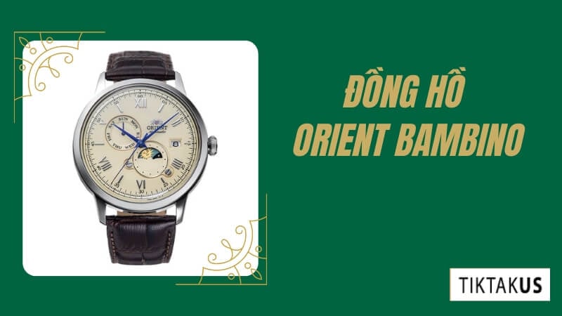 Orient Bambino là sự kết hợp hoàn hảo giữa sự thanh lịch và cổ điển