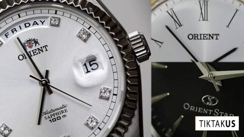 Nhận biết đồng hồ Orient chính hãng bằng cách kiểm tra logo