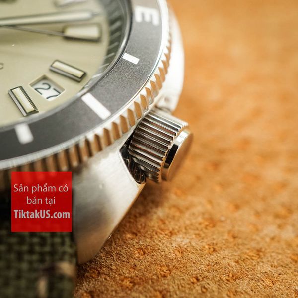 Seiko Prospex Land Tortoise Diver SRPG13K1 Screwdown Crown