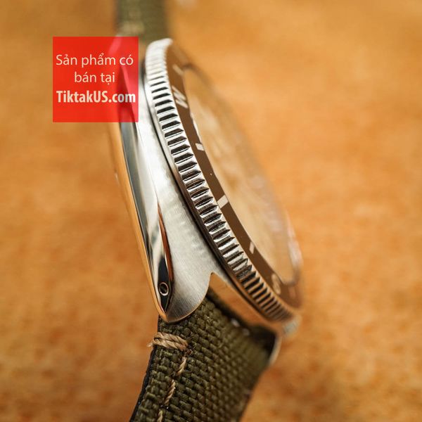 Bezel Seiko Prospex Land Tortoise Diver SRPG13K1 có la bàn