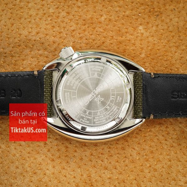 Seiko Prospex Land Tortoise Diver SRPG13K1 Screwdown Crown