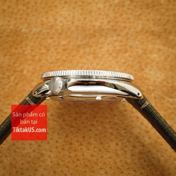 Vỏ Seiko Prospex Land Tortoise Diver SRPG13K1 làm từ thép 316L