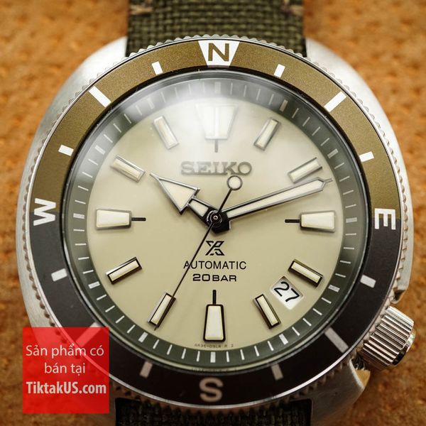 Mặt số  Dial Seiko Prospex Land Tortoise Diver SRPG13K1