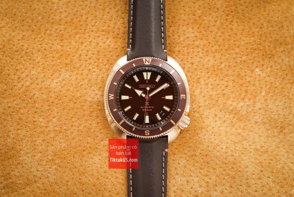 trên tay Seiko Prospex Land Tortoise Diver SRPG18K1