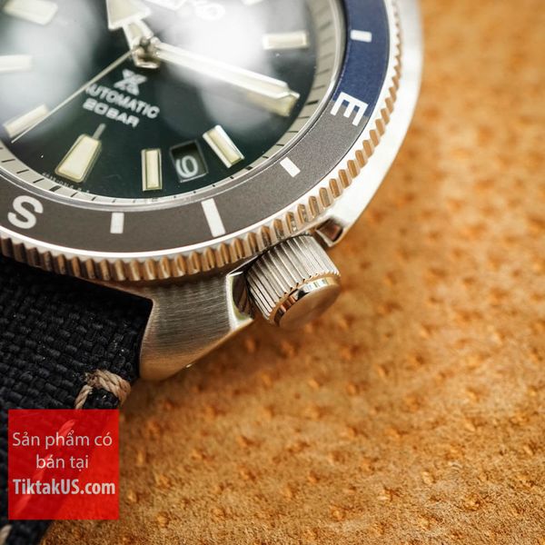 Seiko Prospex Land Tortoise Diver SRPG15K1 screw down crown