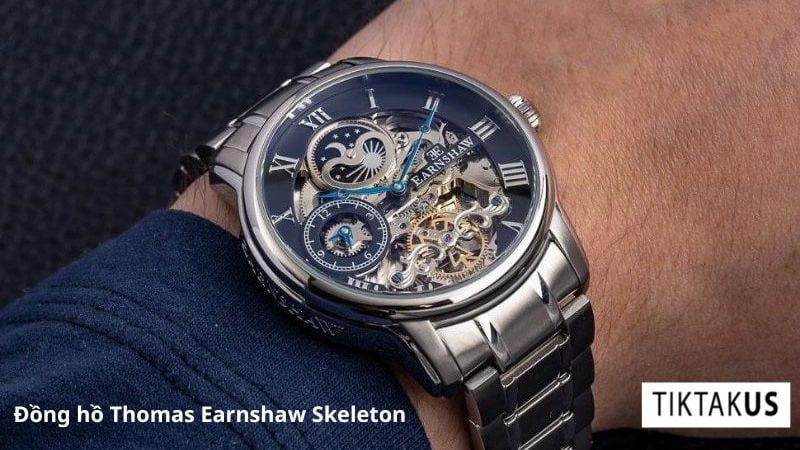 Đồng hồ Thomas Earnshaw Skeleton