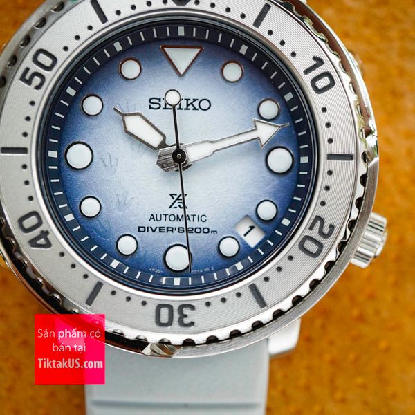 Seiko Prospex “Save The Ocean Antarctica” Baby Tuna SRPG59K1 genuine hands