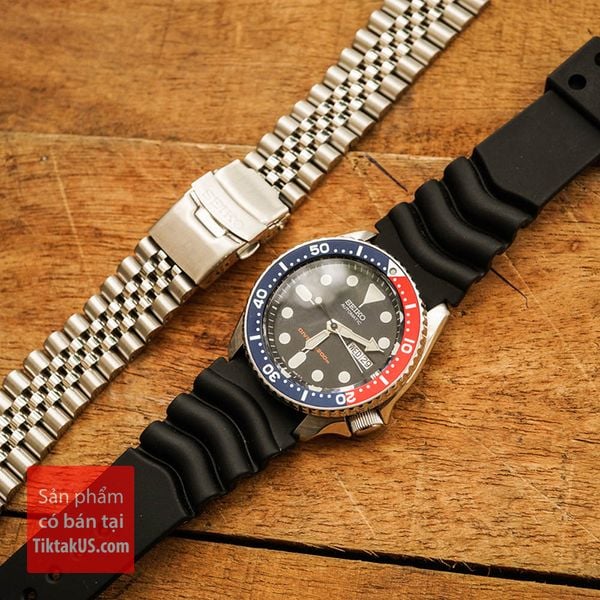 Dây đthép jubilee Seiko skx007 - Tiktakus