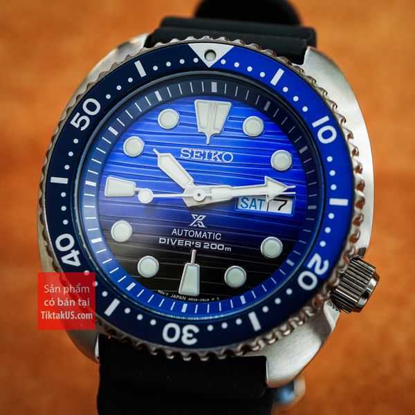 Đồng hồ thợ lặn Seiko Prospex special edition save the ocean SRPC91K1 -  Tiktakus