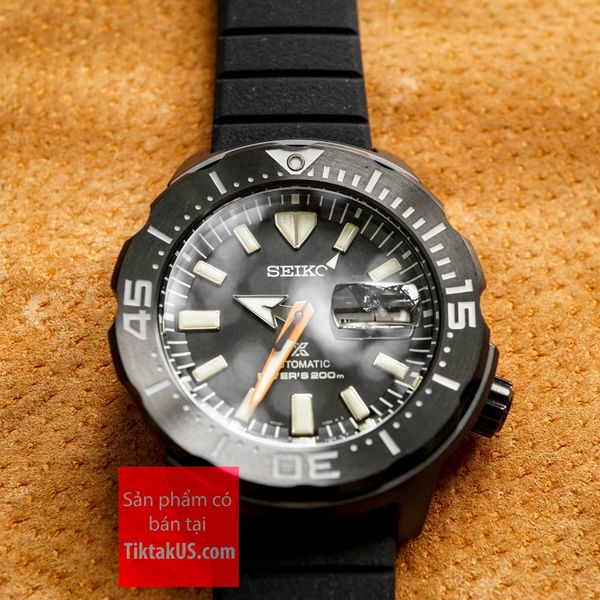 Seiko Monster Black Edition 2021 SRPH13K1 Prospex Automatic - Tiktakus