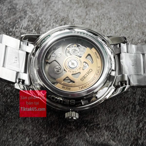 SSA423J1 Đồng hồ nam cao cấp Seiko kính sapphire Presage Style 60's -  Tiktakus