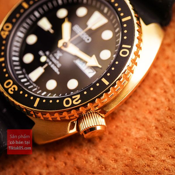 Đồng hồ thợ lặn Seiko Prospex SRPC44K1 Golden Turtle - Tiktakus