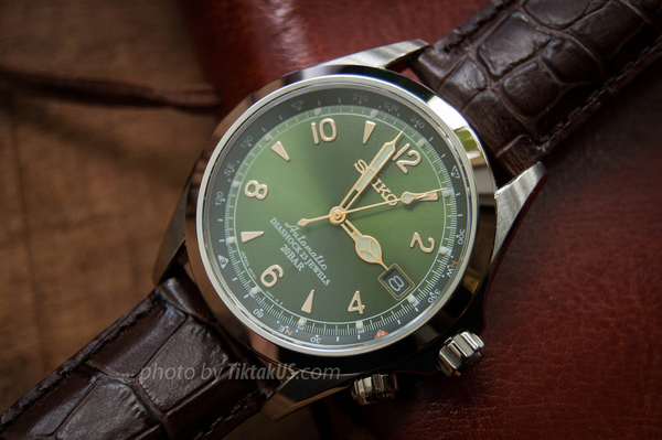 Đồng hồ nam dây da Seiko Sarb017 Alpinist ( Made in japan) - Tiktakus