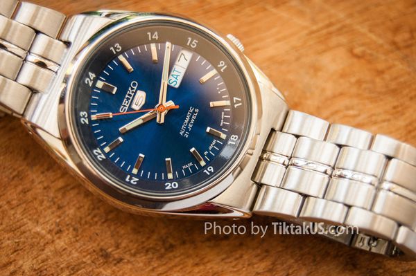 Đồng hồ nam dây thép Seiko 5 SNK563J1 Made in Japan - Tiktakus