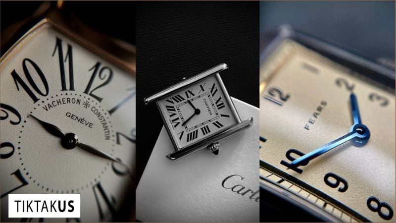 Đồng hồ đời đầu như Cartier Tank (ra mắt năm 1917) mở ra một xu hướng mới cho thương hiệu đồng hồ cao cấp.