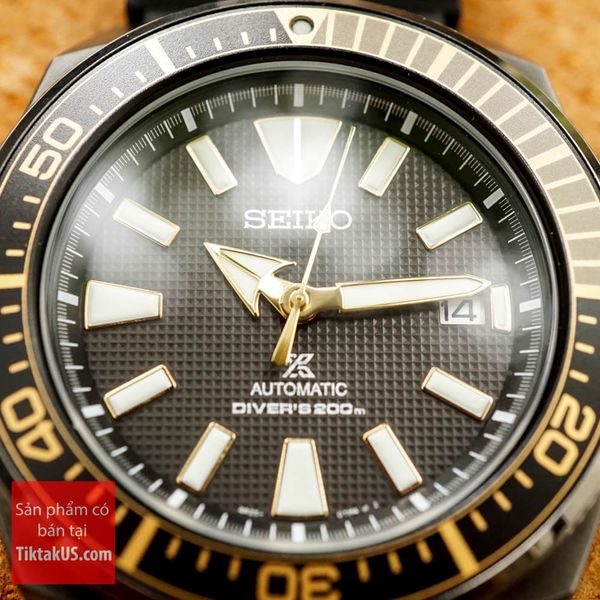 Seiko ProsPex Samurai SRPF07K1 Black PVD Dial