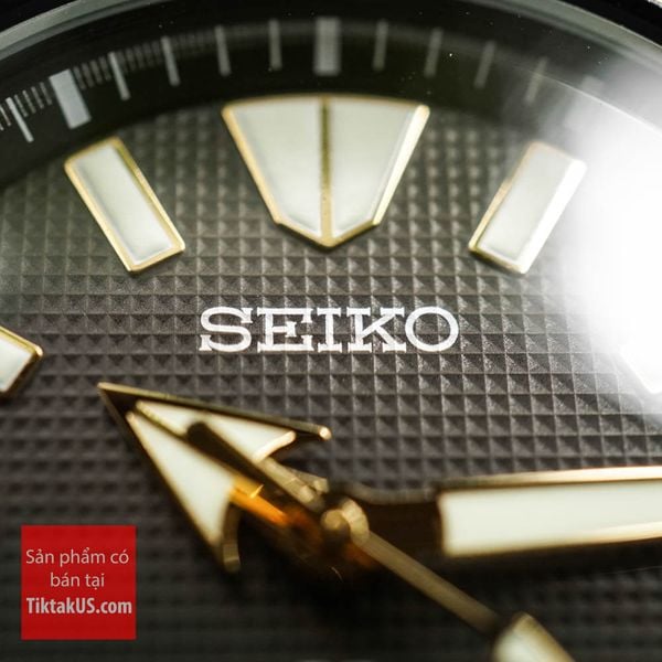 Seiko ProsPex Samurai SRPF07K1 Black PVD Lume LumiBrite