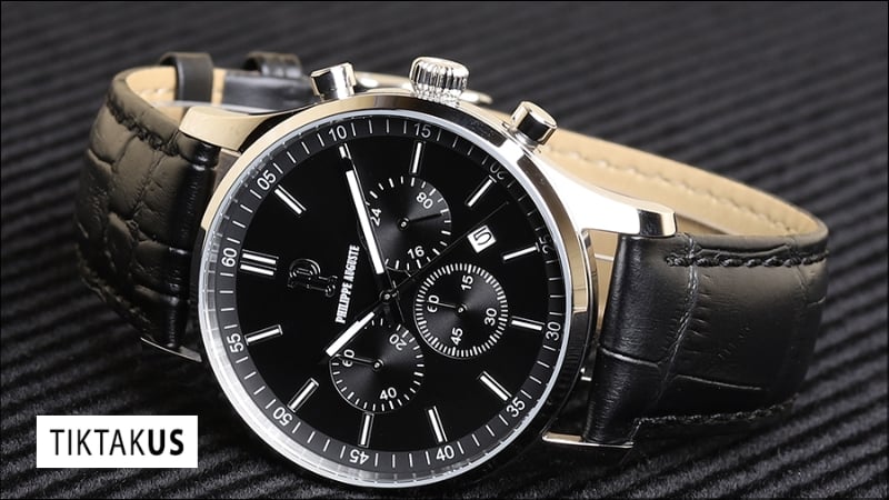 Đồng hồ Philippe Auguste được sản xuất và lắp ráp tại Áo