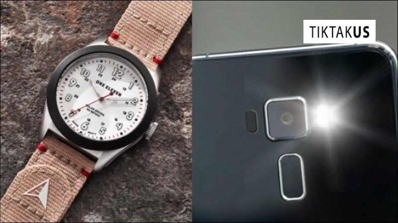 Sạc bằng đèn flash điện thoại (Trường hợp khẩn cấp)