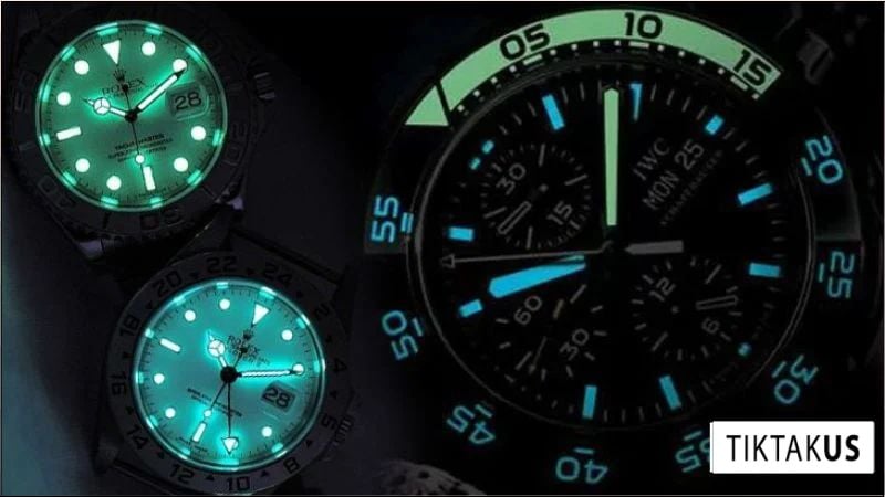 Dạ quang chất lượng cao thường sáng rất mạnh sau khi sạc đủ.