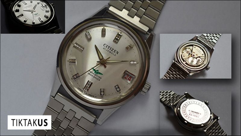 Hầu hết đồng hồ Citizen Exceed có khả năng chống nước từ 5 BAR (tương đương 5ATM hoặc 50 mét) trở lên