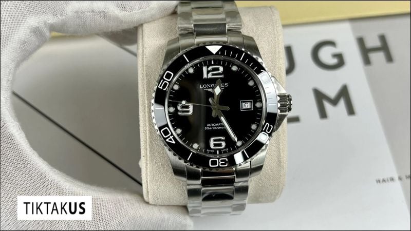 Longines HydroConquest: Dòng đồng hồ lặn thể thao, mạnh mẽ
