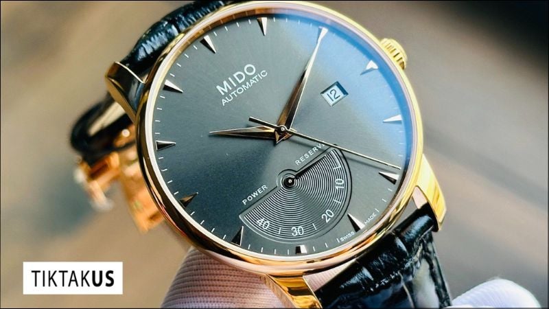 Mido Baroncelli: Dòng đồng hồ cổ điển, thanh lịch, lấy cảm hứng từ kiến trúc tân cổ điển và violin