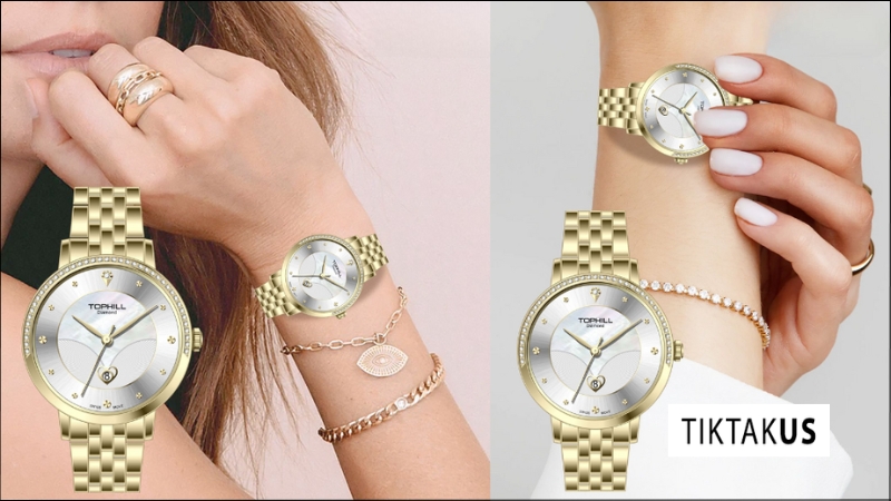 Điểm sáng giá nhất của đồng hồ Tophill nằm ở bộ máy