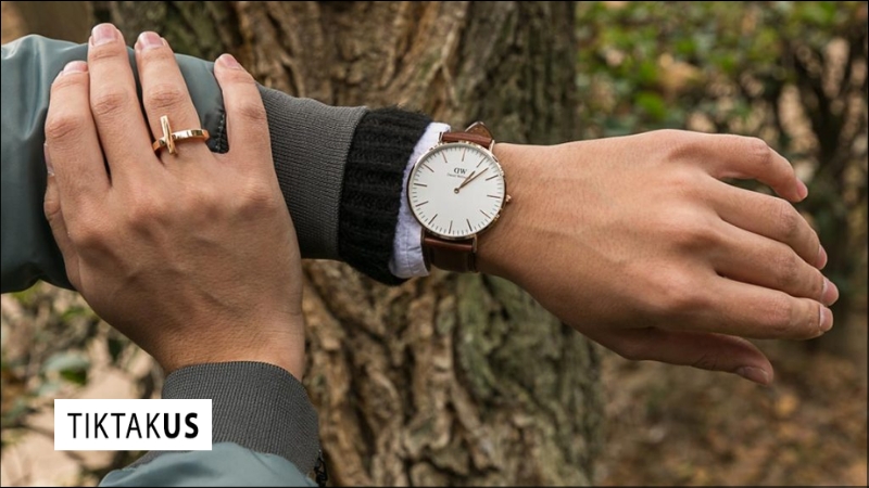 Thiết kế đồng hồ phổ biến ưu tiên tay trái