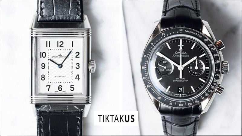 So sánh trực tiếp: Đồng hồ mặt tròn vs. Mặt vuông – Đặt lên bàn cân