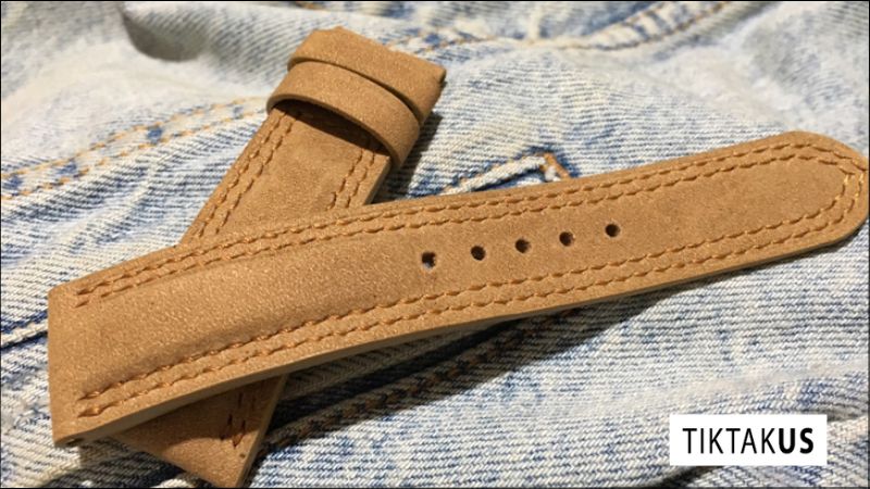 Cách làm sạch dây da đồng hồ lộn (Suede Leather) và Nubuck