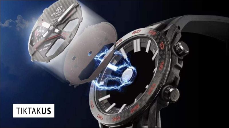 Sạc bằng ánh nắng mặt trời tự nhiên