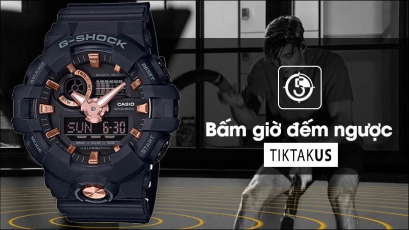 Chế độ bấm giờ thể thao (Stopwatch - STW)