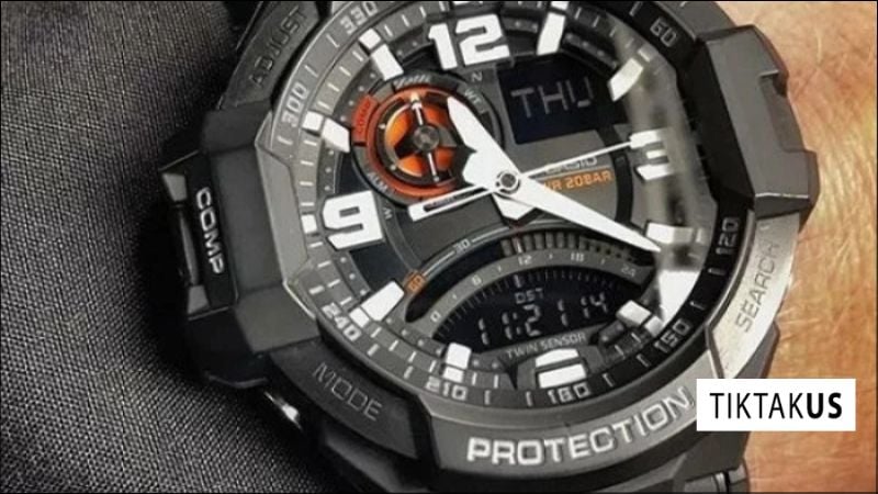 Casio G-Shock nổi tiếng với độ bền bỉ và khả năng chống nước