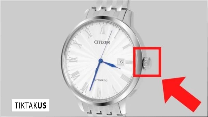 (Tùy chọn) Loại 4: Đồng hồ ĐIỆN TỬ (Quartz) 1 nút (một số dòng Casio, đồng hồ thời trang đơn giản)