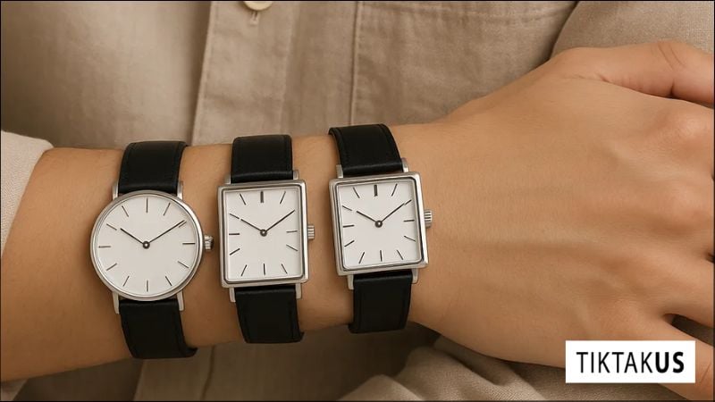 nếu người nhận cá tính, mặt vuông ấn tượng sẽ là món quà tuyệt vời.