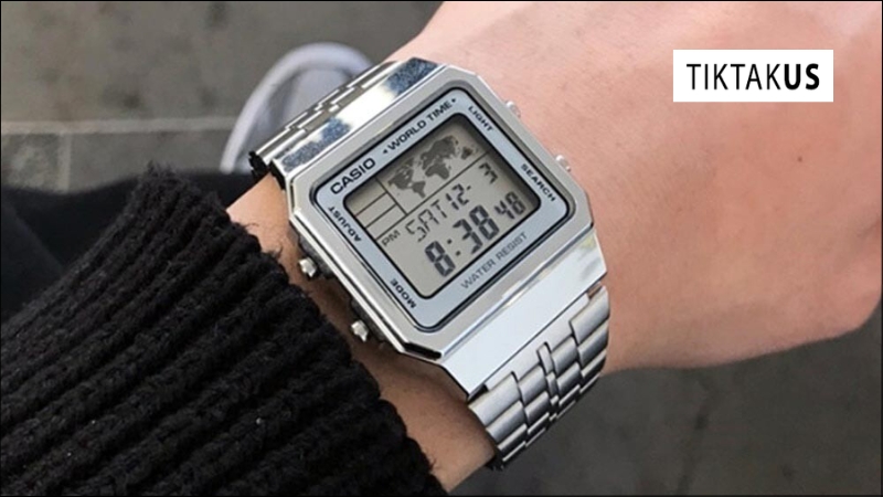 Bảo quản và vệ sinh đồng hồ Casio dây kim loại