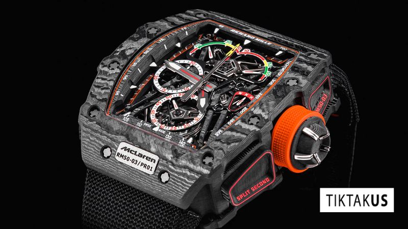 Richard Mille RM 50-03 là kết quả hợp tác giữa Richard Mille và đội đua McLaren F1