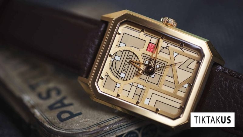 Bulova Frank Lloyd Wright sở hữu vẻ ngoài mới lạ nhưng vô cùng sang trọng