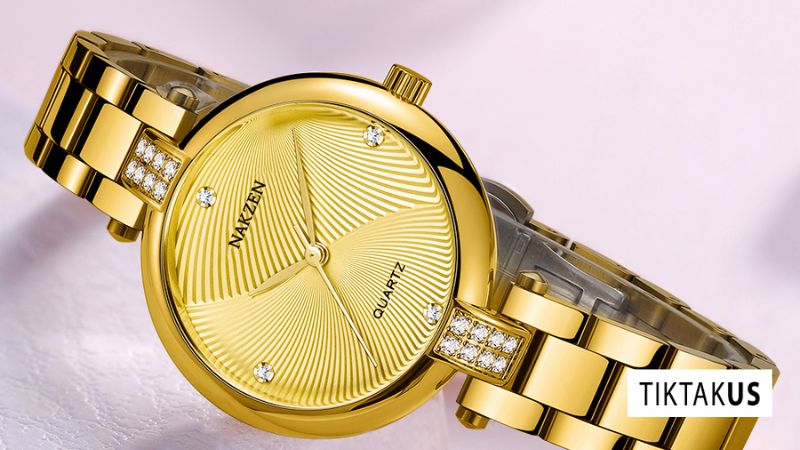 Đồng hồ Nakzen 33 mm Nữ SS8310LD-3 969 toát lên vẻ thanh lịch, nhẹ nhàng với thiết kế mặt tròn, phù hợp với phong cách của phái đẹp