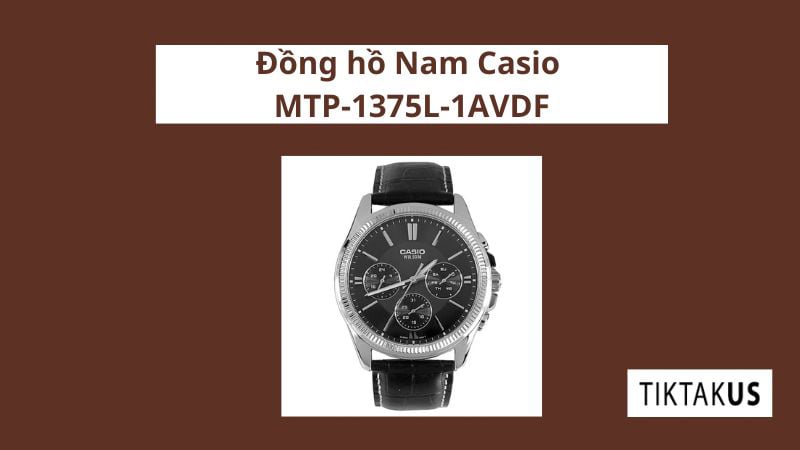 Đồng hồ Nam Casio MTP-1375L-1AVDF