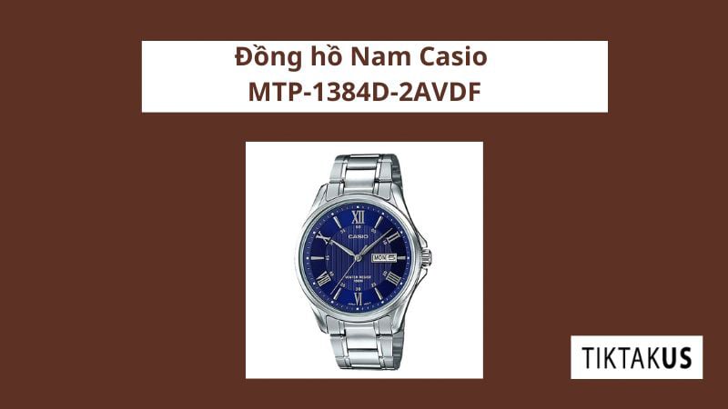 Đồng hồ Nam Casio MTP-1384D-2AVDF