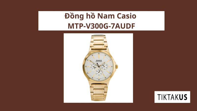 Đồng hồ Nam Casio MTP-V300G-7AUDF