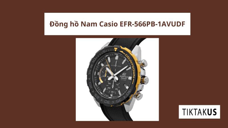 Đồng hồ Nam Casio EFR-566PB-1AVUDF