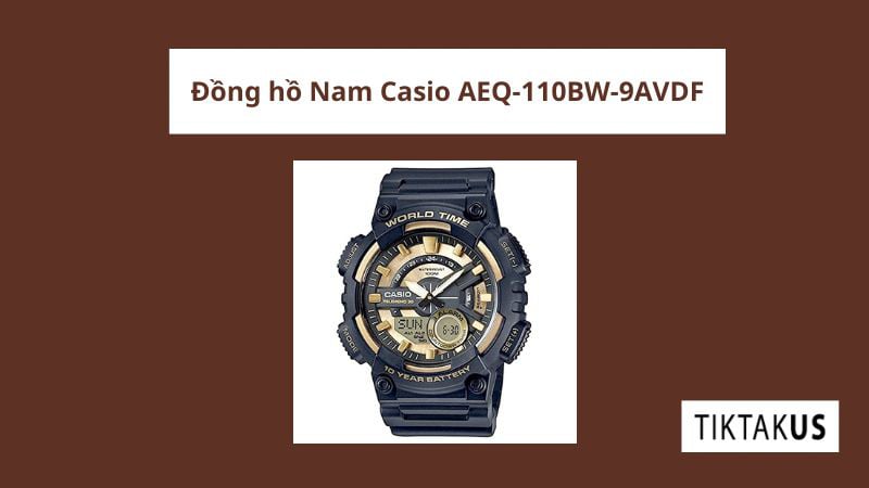 Đồng hồ Nam Casio AEQ-110BW-9AVDF