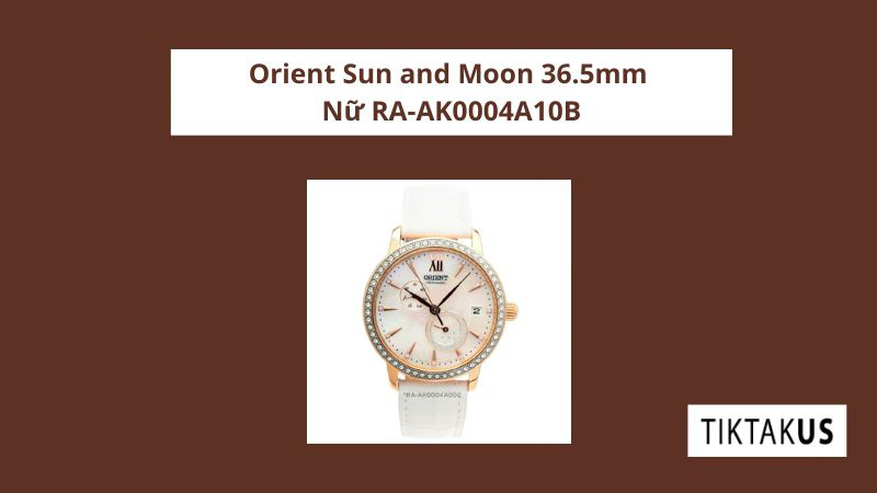 Orient Sun and Moon 36.5mm Nữ RA-AK0004A10B