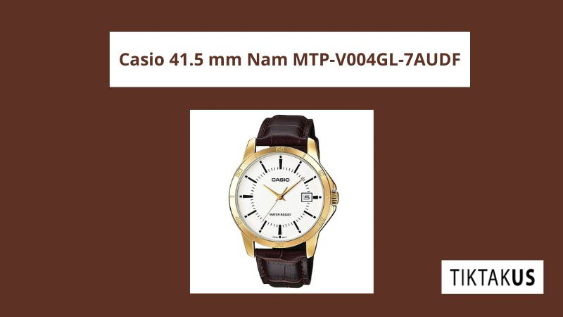 Casio 41.5 mm Nam MTP-V004GL-7AUDF