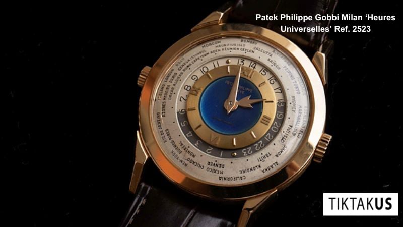 Patek Philippe Gobbi Milan ‘Heures Universelles’ Ref. 2523 - 9 triệu USD